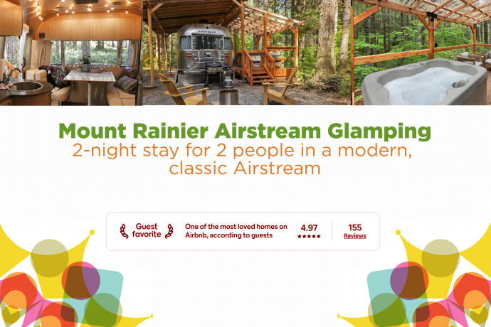 Glamping Auction graphic 